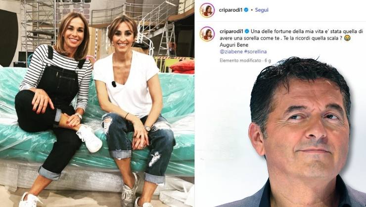 Cristina e Benedetta Parodi, Teo Mammucari