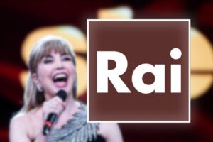 Milly Carlucci e logo Rai
