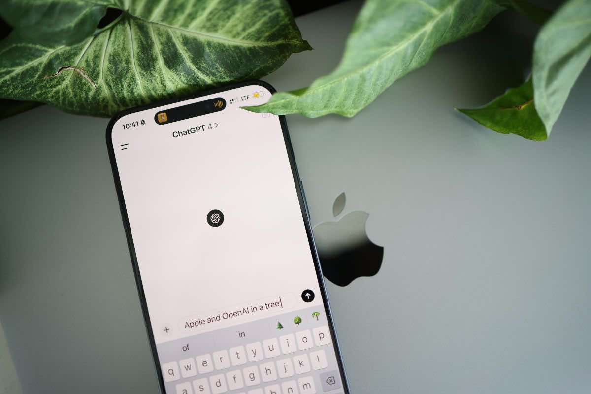 Smartphone con ChatGPT